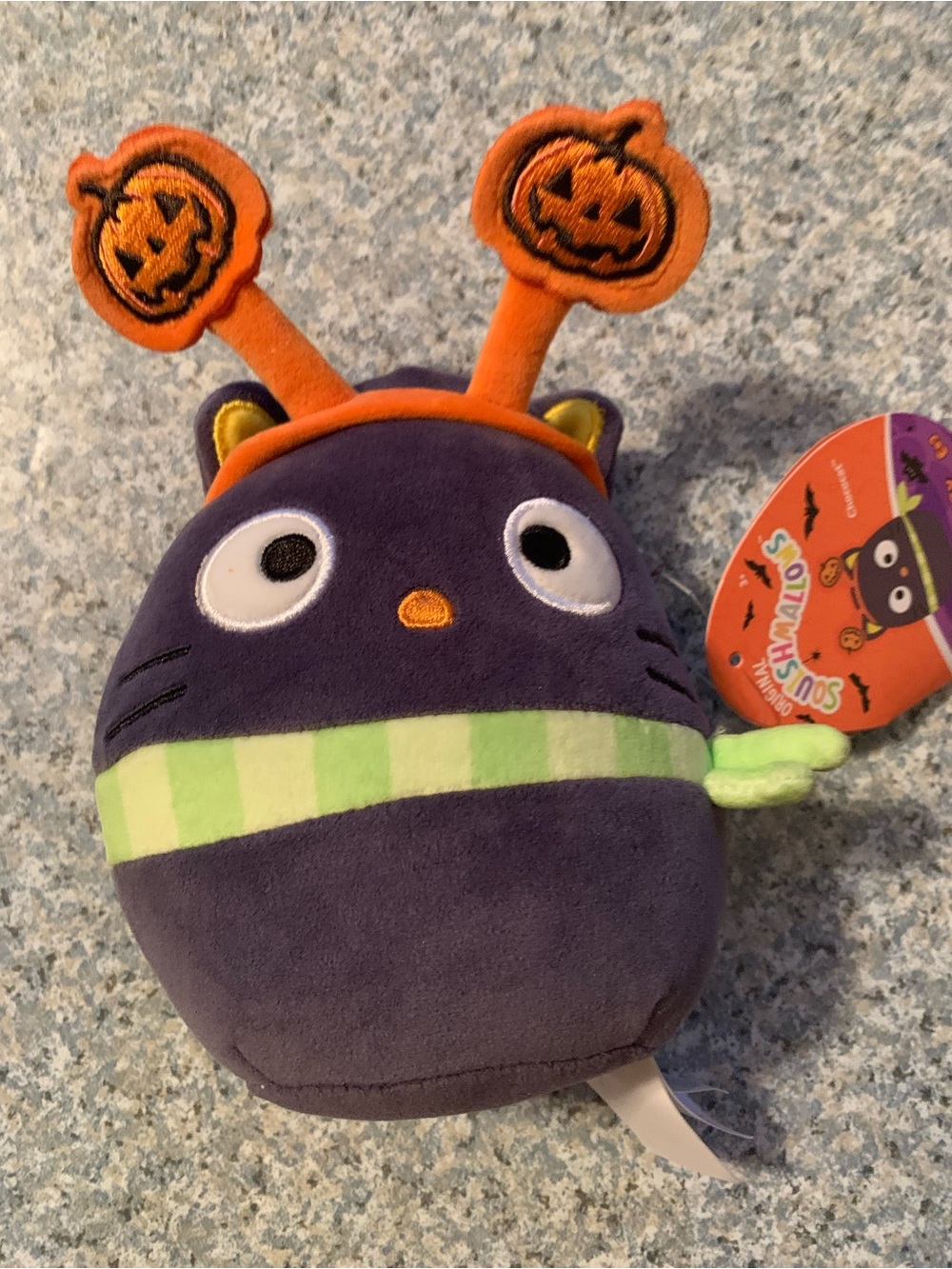 Hello Kitty 5" Squishmallows Halloween Chococat Plush